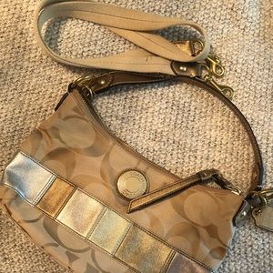 Coach Canvas Crossbody Handbag